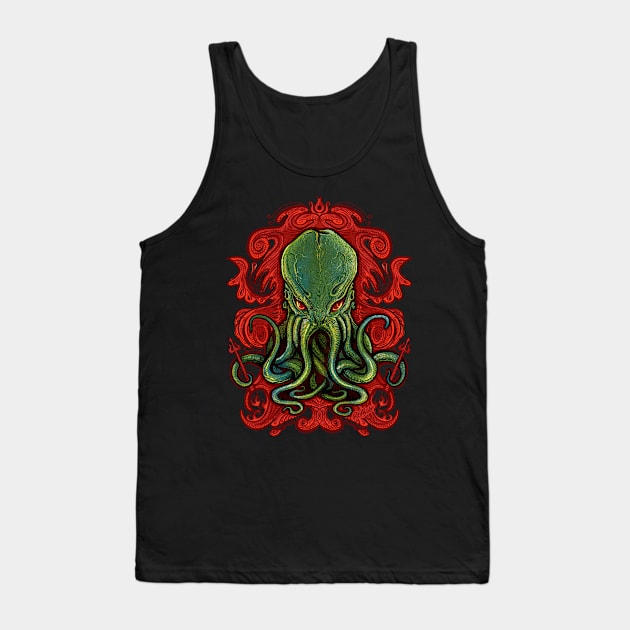 Mitos de Cthulhu Tank Top by RedBug01